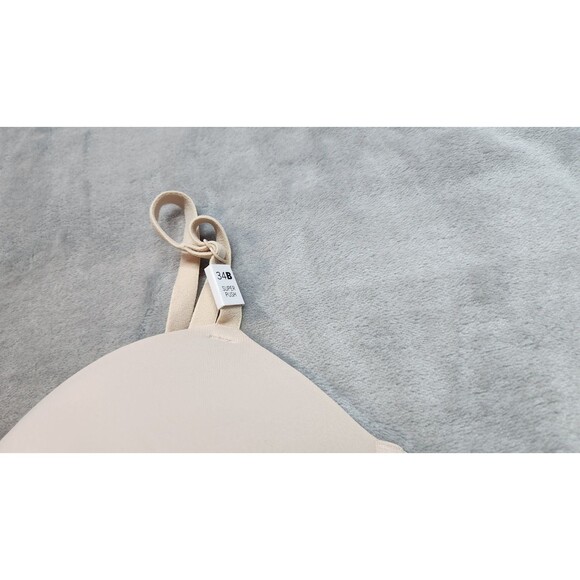 Victoria's Secret PINK 34B Marzipan Wear Everywhere Super Push Up Bra NWT - Picture 4 of 5